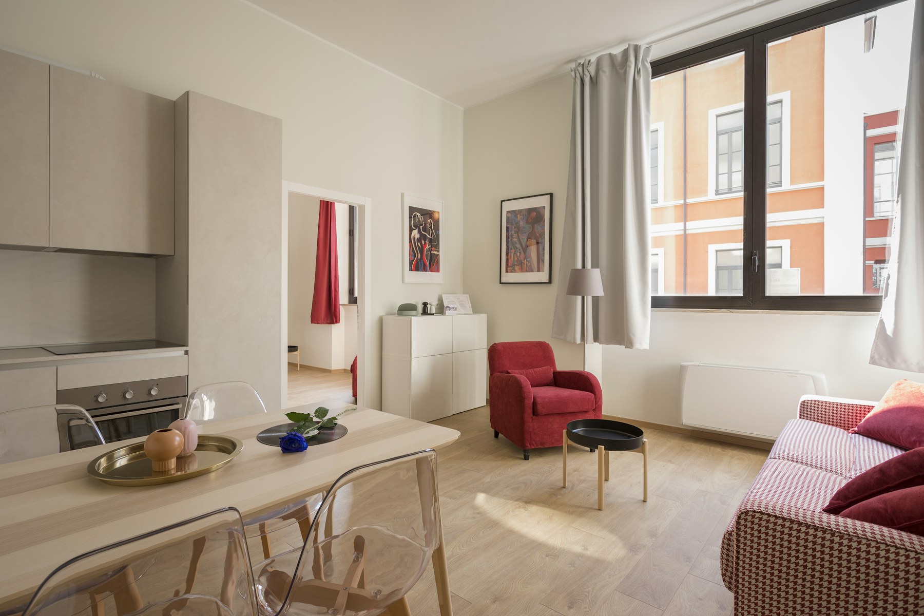 Representative property management company work setting