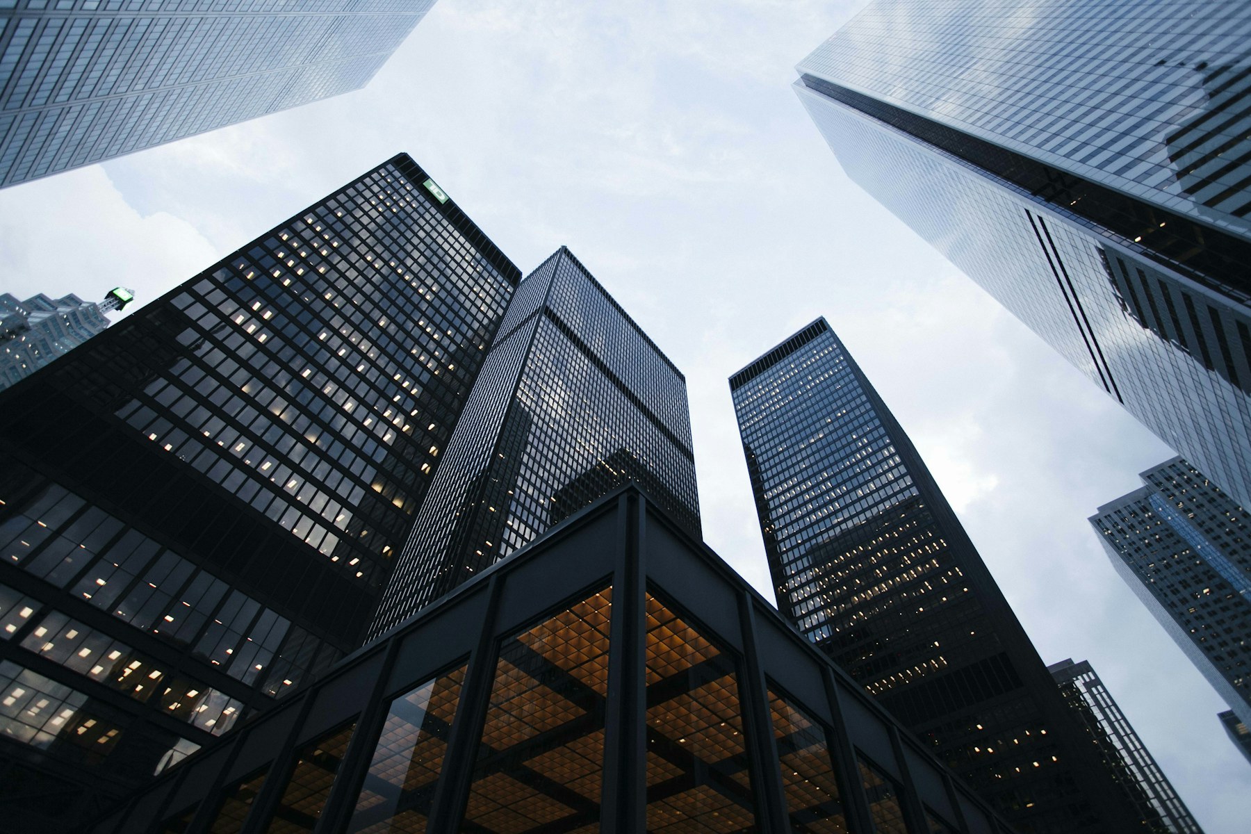 Modern managed residential building